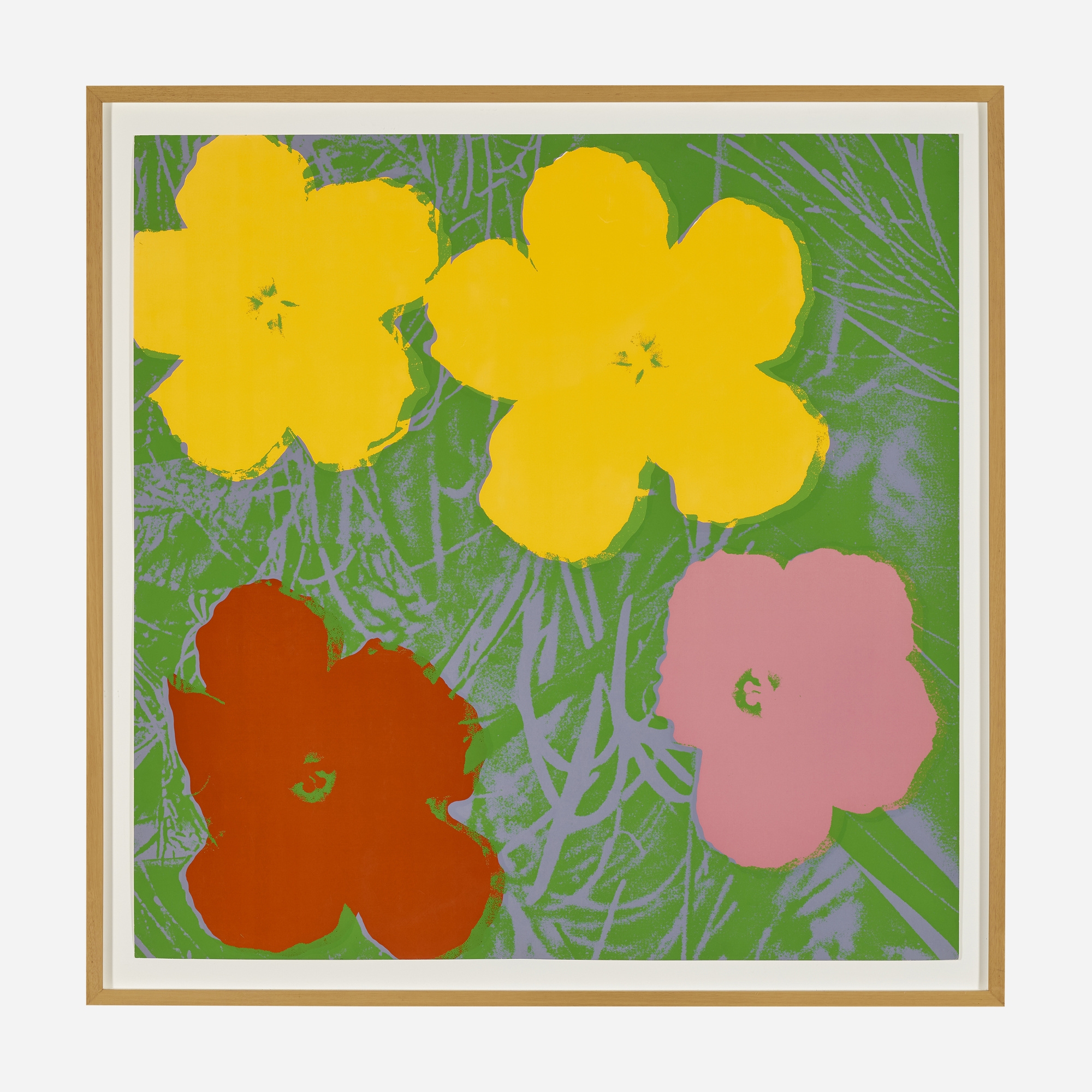 Andy Warhol Flowers (1970) MutualArt