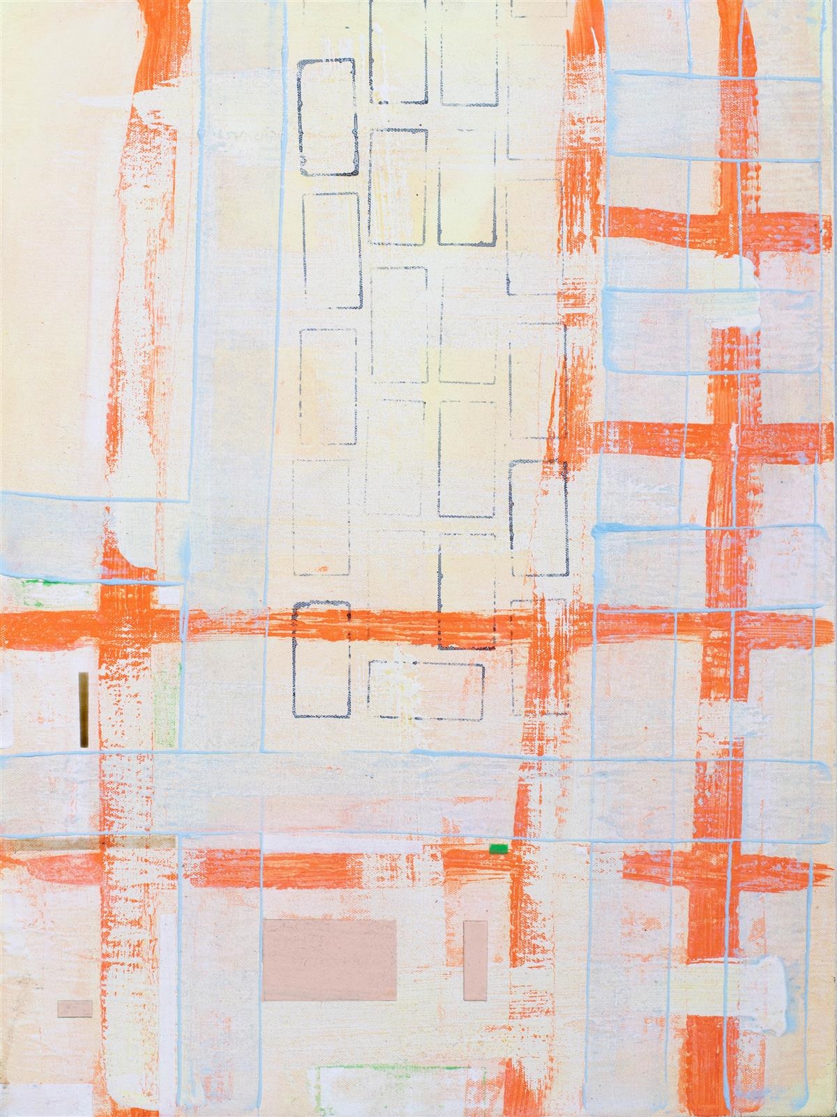 Artwork by John Mullen, DON'T FORGET THE CITY, Made of Acrylic on canvas