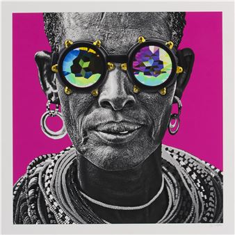 Nima, Portrait with glasses - Williams Chechet