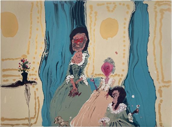 Ladies Drinking by Genieve Figgis, Painted in 2016