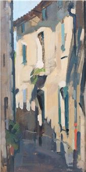 RUE BASSE LIGHT - LIGHT IN THE VILLAGE OF LACOSTE - Maggie Siner