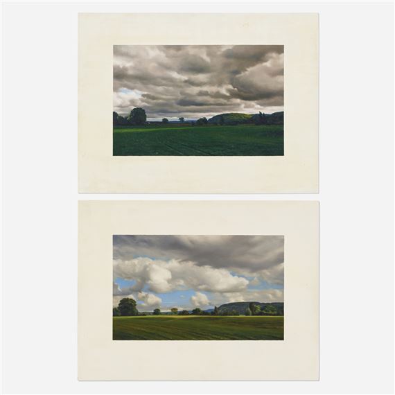 Giverny, May; Giverny, July by Jon Swihart, 1988-1989