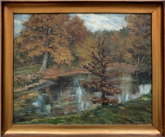 Modrzew nad wodą - Tadeusz Korpal