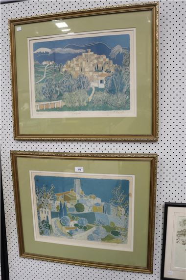 France two screen prints by Vincent Gayet