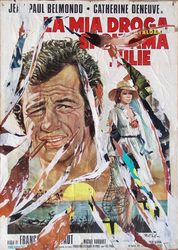 Mimmo Rotella La mia droga si chiama Julie (2004) MutualArt