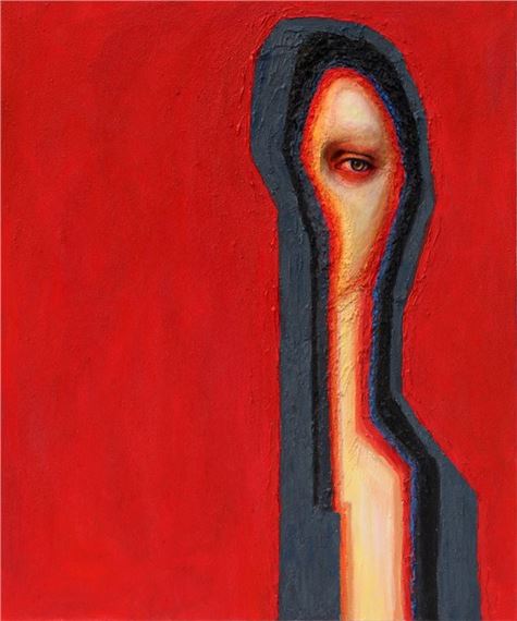 Cuore - occhio by Soundus Ragh, 2022