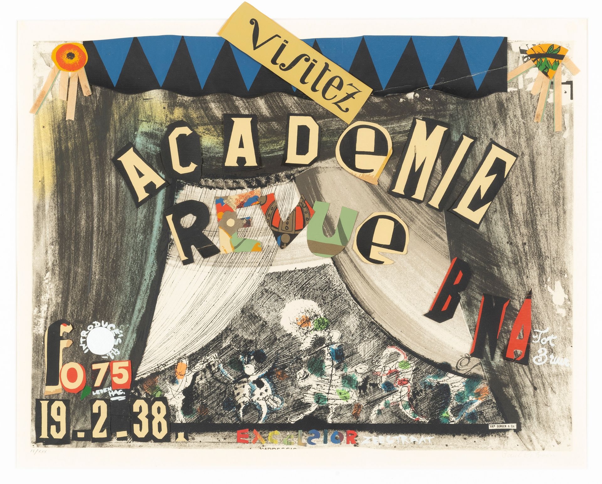 Visitez academie revue by Paul Roelof Citroën, 1982