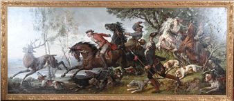 Chasse à courre - Hermann Götz