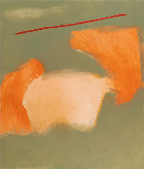 Untitled by Esteban Vicente, 1997