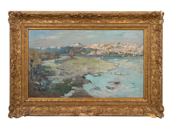 Albert Marie Lebourg | Les bords de l'Allier à Pont-du-Château