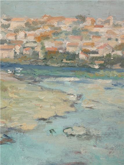 Albert Marie Lebourg | Les bords de l'Allier à Pont-du-Château