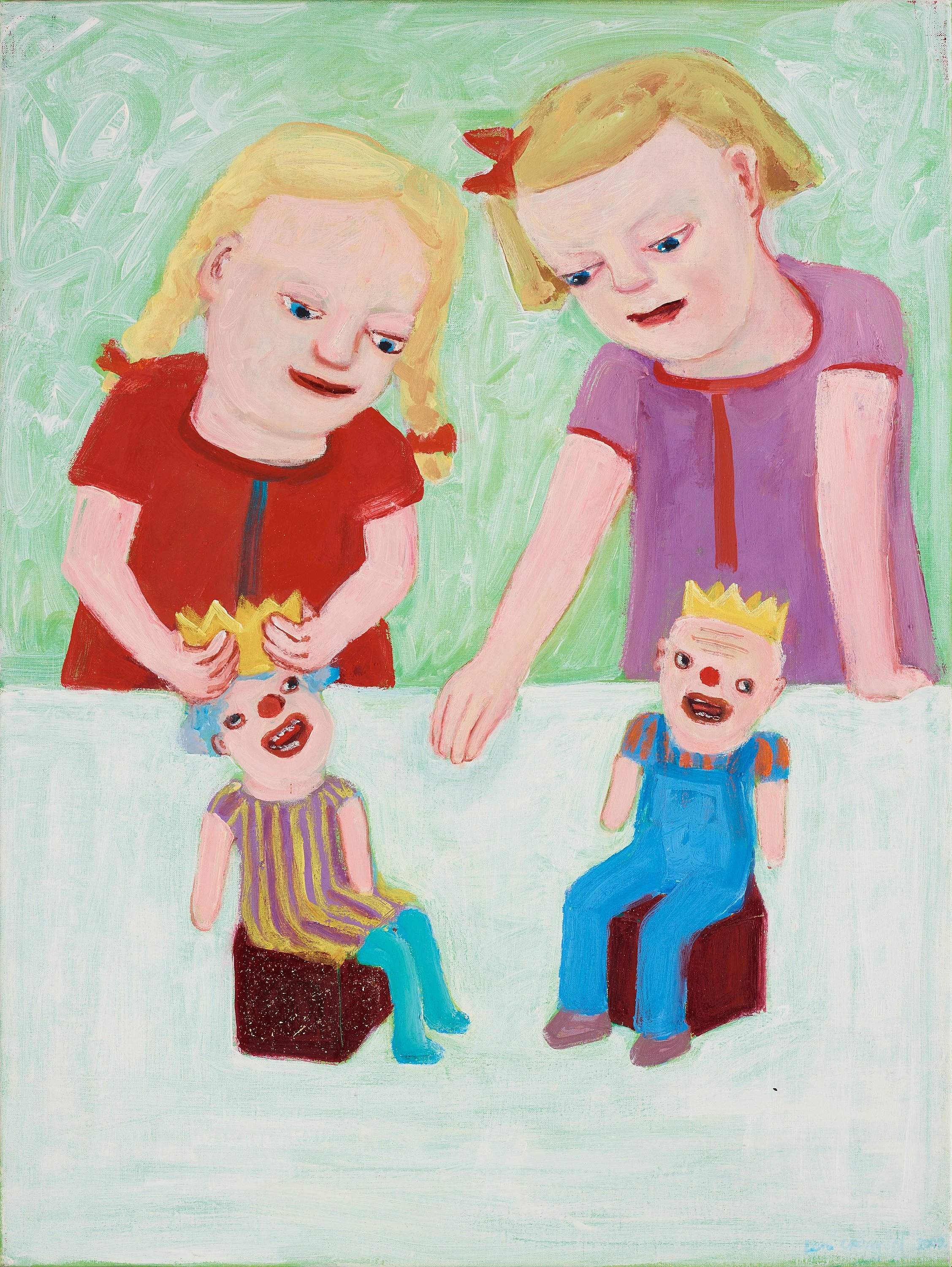 "Kungabarnen" by Lena Cronqvist, dated 2002