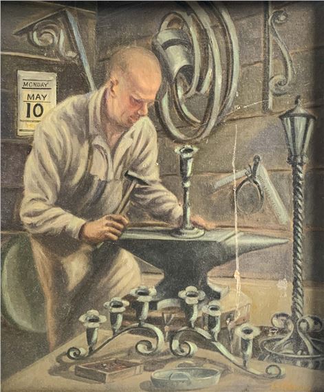 E. W. Von Obenauer | The Iron Craftsman | MutualArt