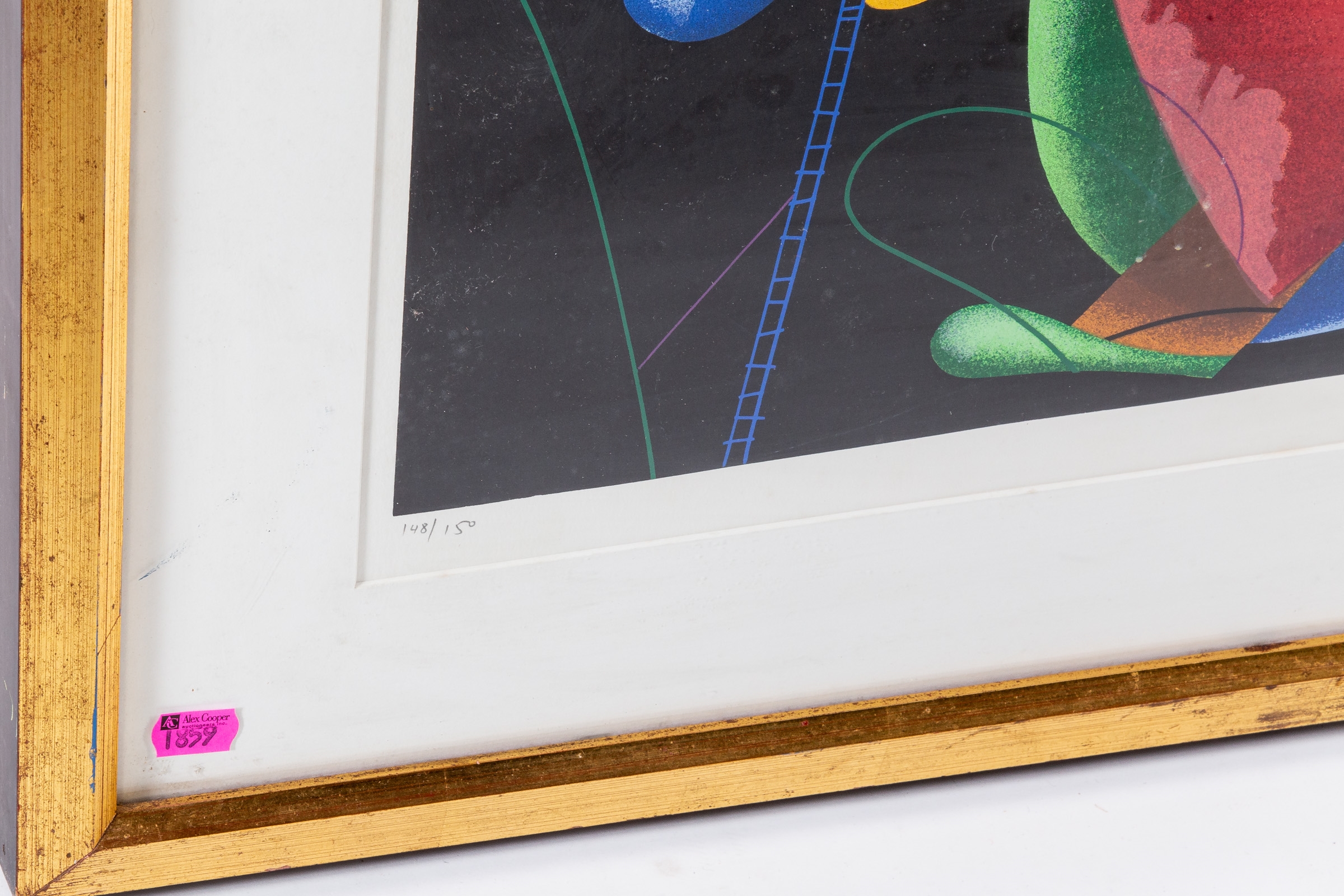 Yankel Ginzburg Hearts and Stripes MutualArt