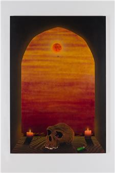 Looking Through the Window Wearing Only Socks at L21 Gallery