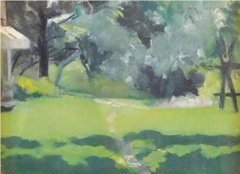 "Abstract Landscape" - Jennie M. Burr