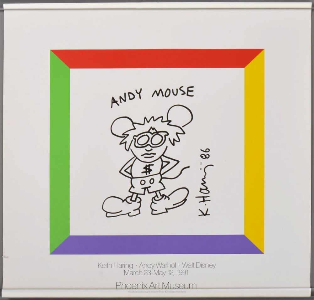 Andy Mouse Exhibition Poster