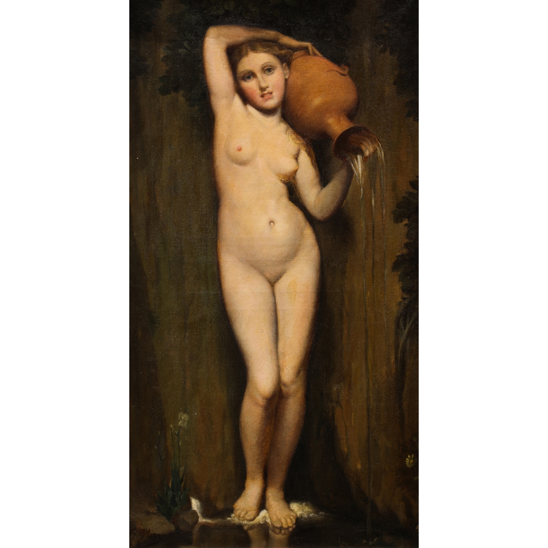 "Nude with Water Vessel by Edmund Wyly Grier