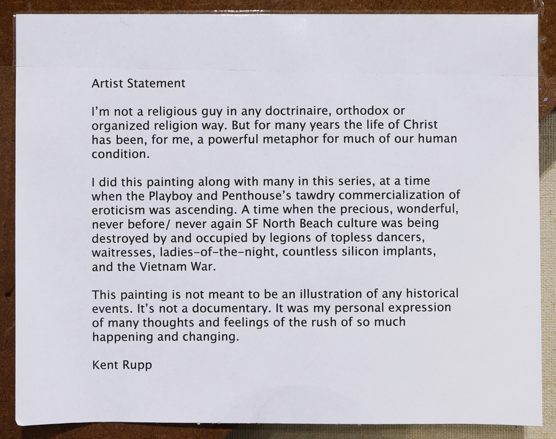 Kent Rupp Descent from the Cross MutualArt