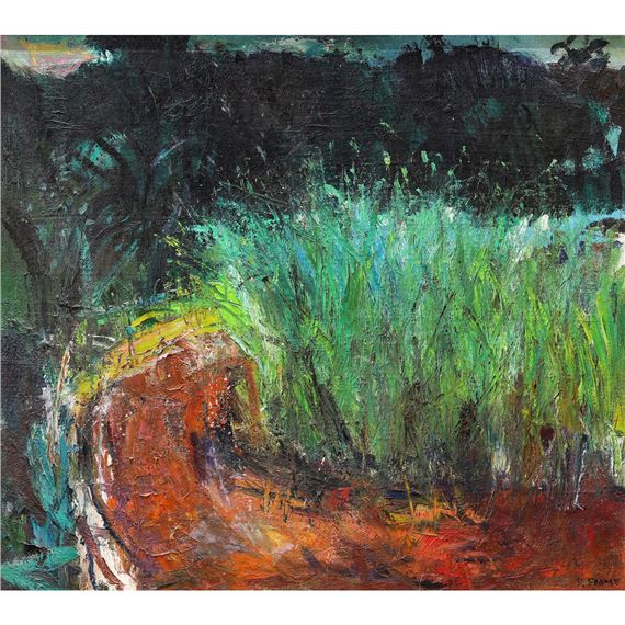 Sugar Cane (Road Near Waimea Kauai) by Robert Frame, 1967