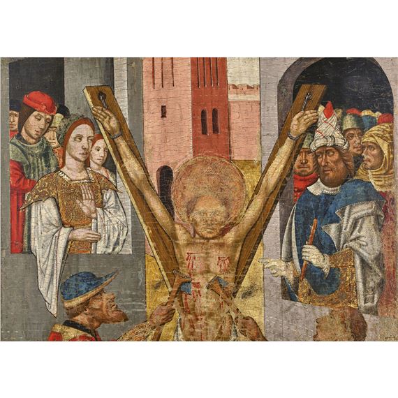 Das Martyrium des Heiligen Andreas - Giacomo di Nicola da Recanati