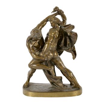 Die Ringkämpfer - Johann Peter Molin