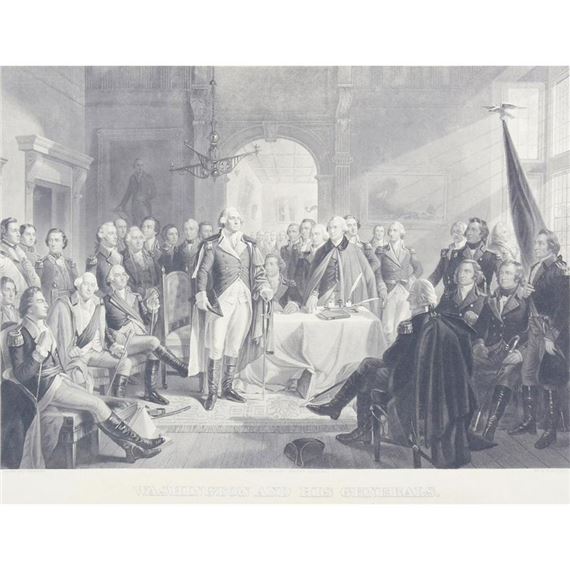 Alexander Hay‏ Ritchie | Depicting General George Washington and other ...