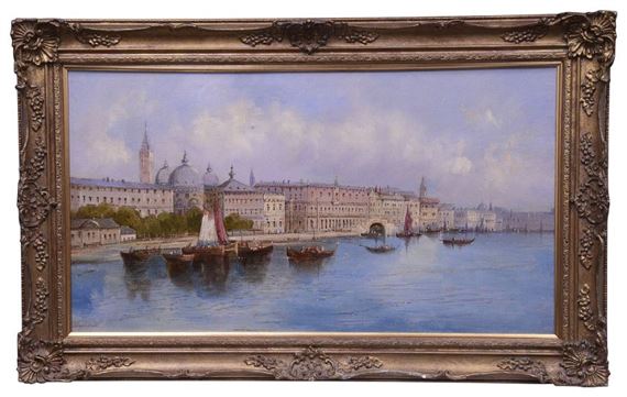 Venice from the Lagoon by William Meadows
