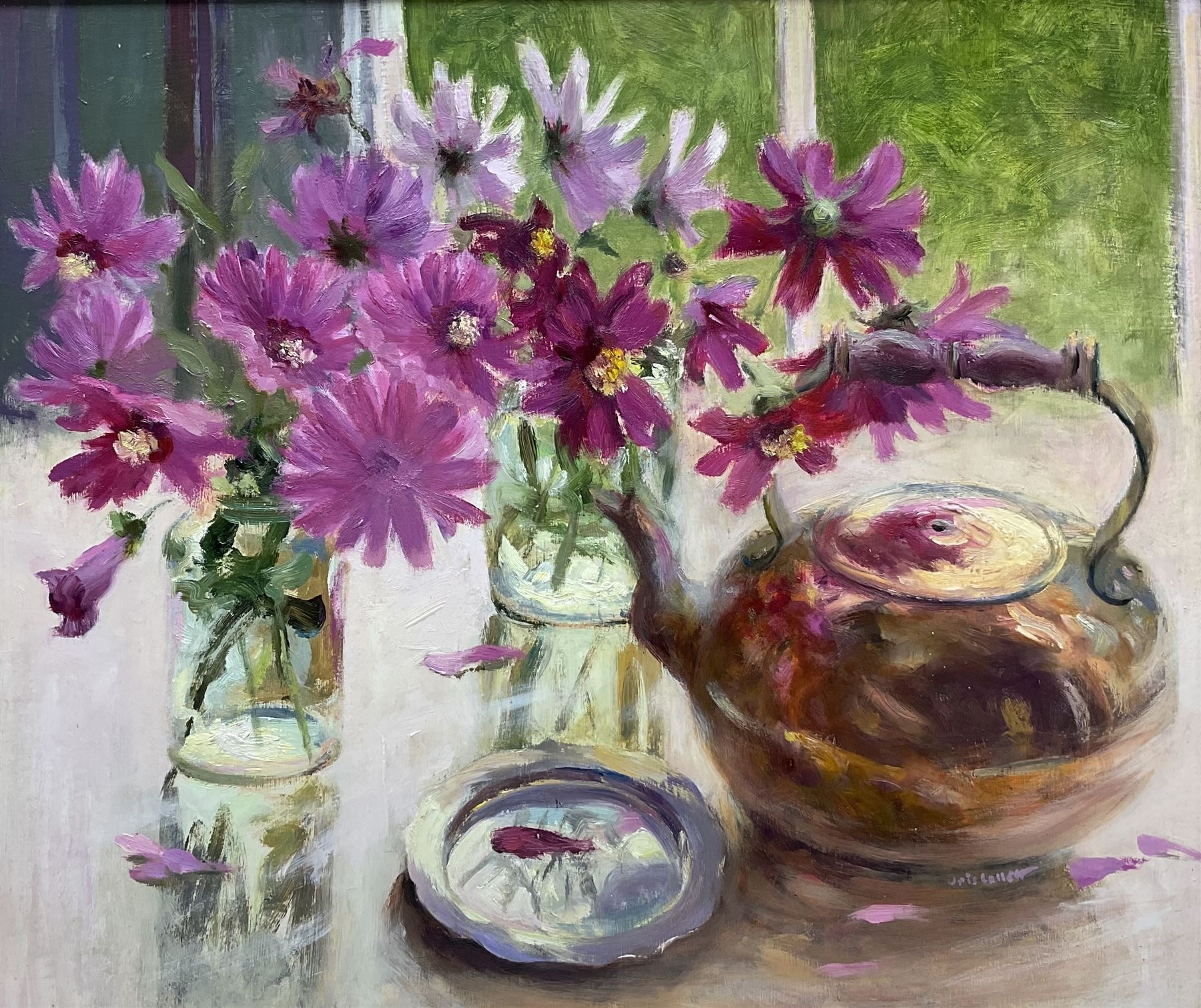 Iris Collett Still Life of Summer Flowers MutualArt