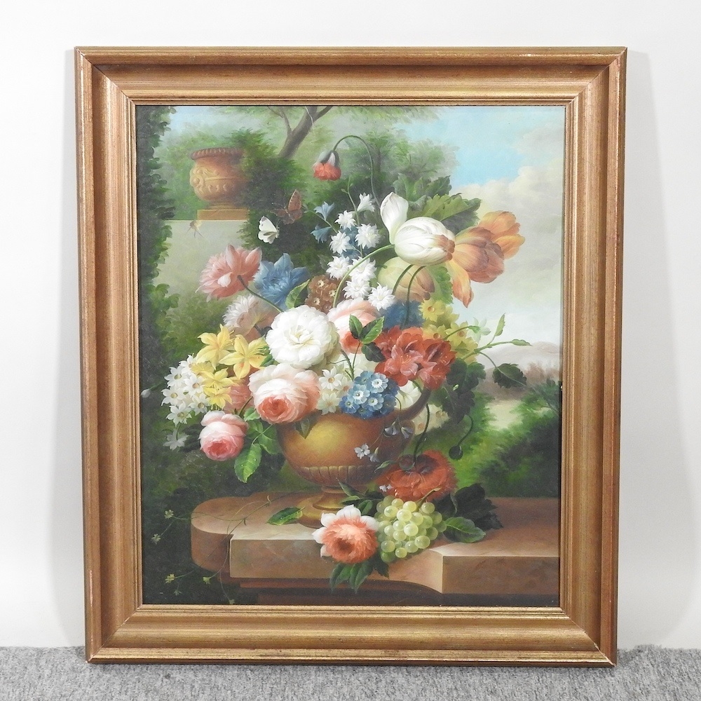 Emilio Greco still life of flowers (20th Century) MutualArt