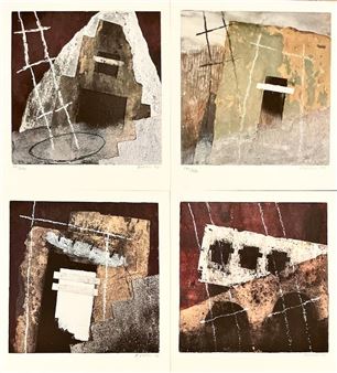 Four architectural compositions - Peter Eichen
