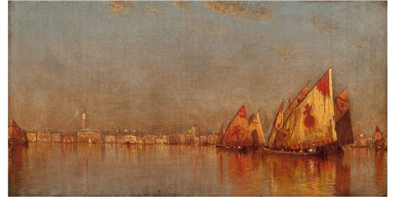 Venice by Sanford Robinson Gifford, circa 1869-80