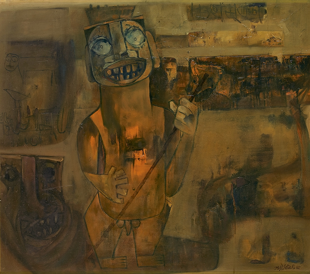 J. Sultan Ali | “Rahu - Vijaya” (1967) | MutualArt