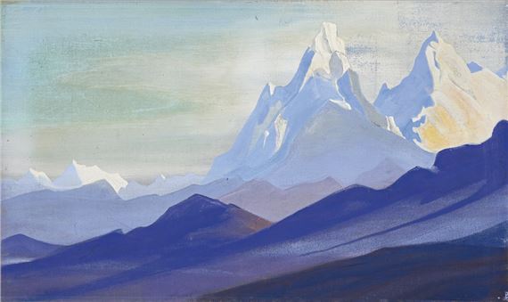 Himalayas by Nicholas Roerich, Circa 1940