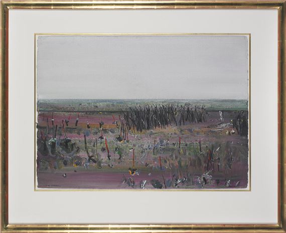 Burnt Ti Trees, Flinders Island, 1974 by Fred Williams, 1974