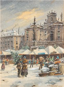 Christmas market Am Hof - Karl Wenzel Zajicek