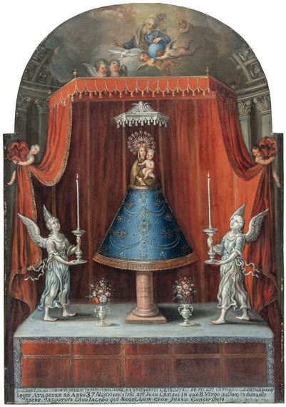 Juan de Valdes Leal | Our Lady of the Pillar (Virgen del Pilar) | MutualArt