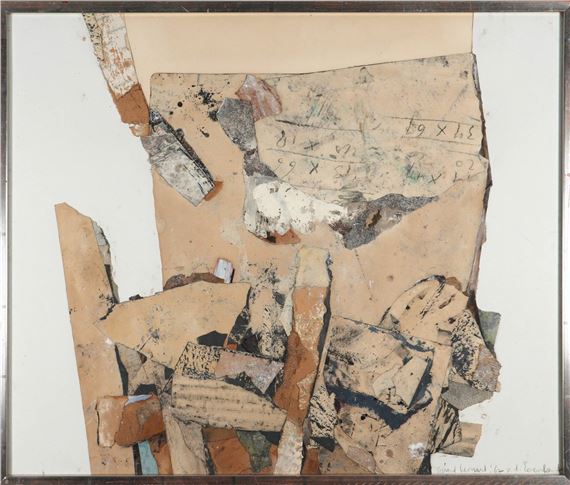 Abstract composition by Gérard Leonard van den Eerenbeemt