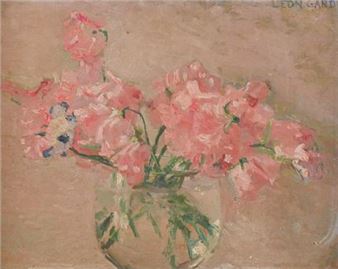 Nature-morte au bouquet - Léon Gard