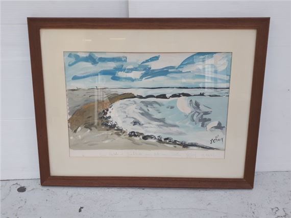 Bord de côte by Yves Chaix