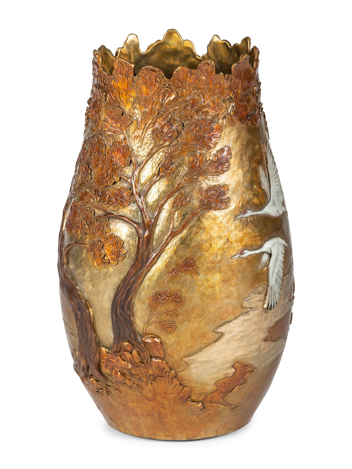 Artwork by Joan Zygmunt, Vessel, Made of Bronze