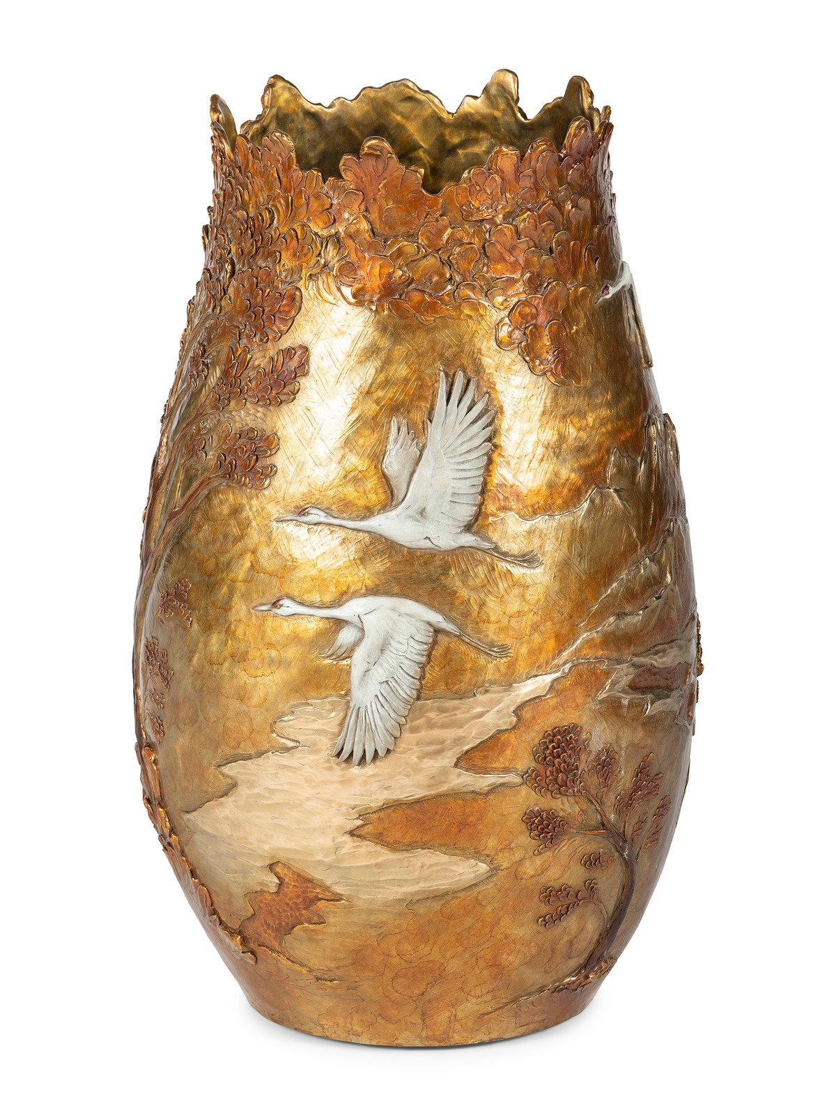 Artwork by Joan Zygmunt, Vessel, Made of Bronze