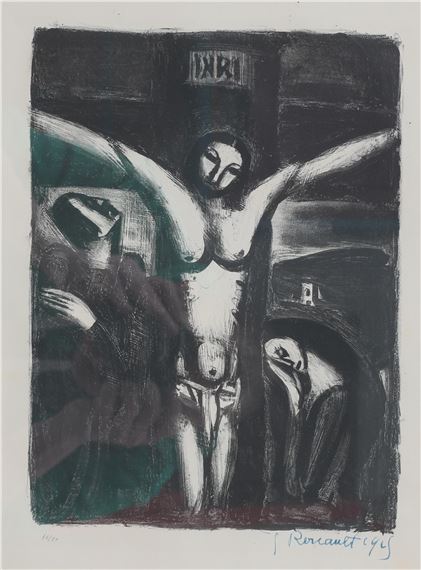 Georges Rouault | Christ en Croix (1925) | MutualArt