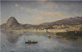 Vues du Lac de Lugano - Ambrogio Preda
