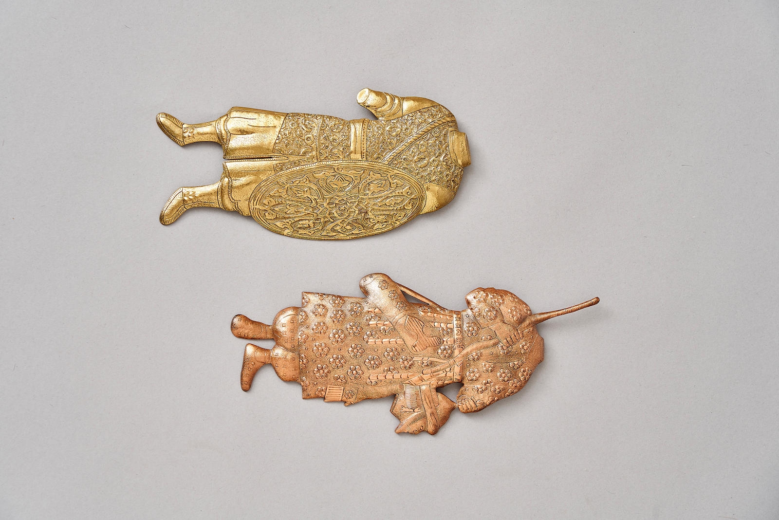 Artwork by Adeela Suleman, Untitled (They Just Fade Away), 2019, Made of hand-beaten repousse work on brass and hand-beaten repousse work on copper