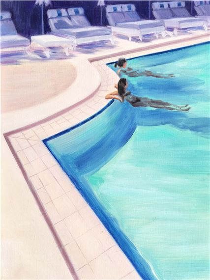 The Chat by Carmen Belean, 2021