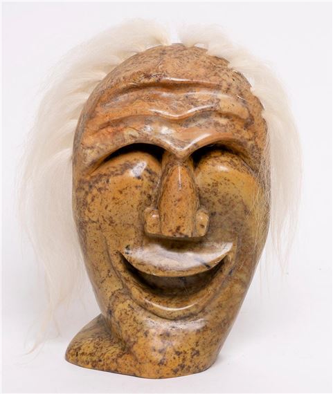 "Untitled - Head with White Hair" by Darwin Atcheynum