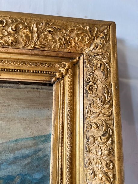 Artwork by E. Mangond, "In the pastures", Made of oil on canvas