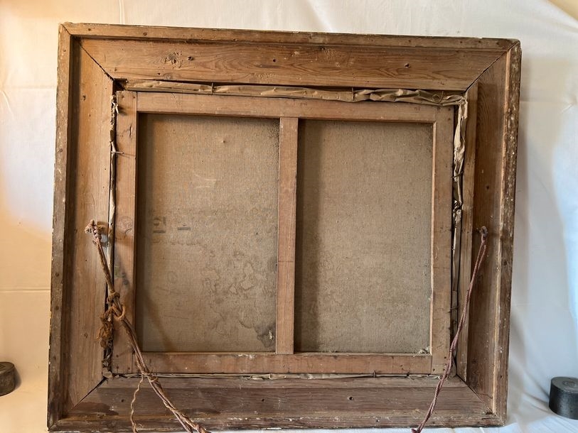 Artwork by E. Mangond, "In the pastures", Made of oil on canvas