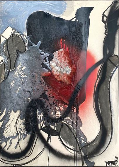 Berlinerin, N°28, 1990 by Wolf Vostell, 1990